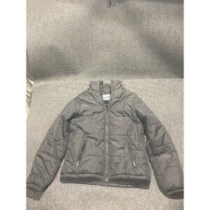 Whales Tail Puffer Jacket Women’s Size Small Gray Long Sleeve Full Zip